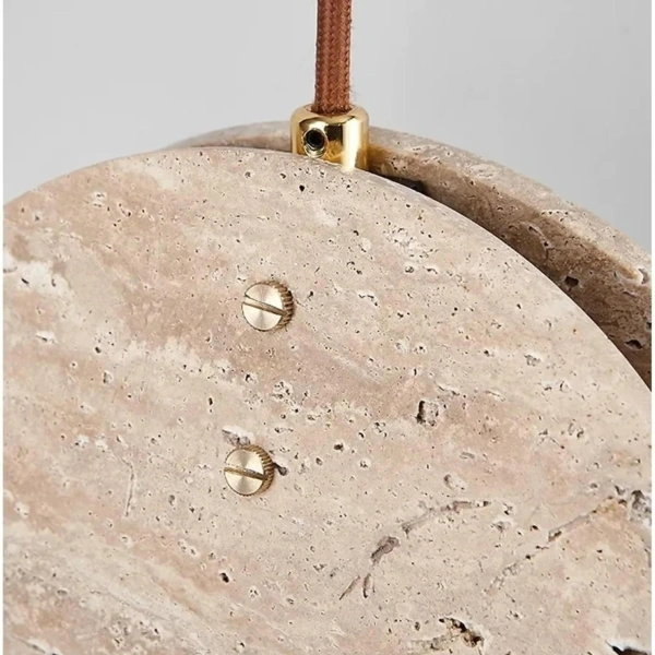 Pendant lamp Nacre Travertine G9 NT