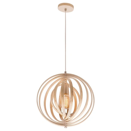 Pendant lamp Oasis 1Lt Small D400 E27 Natural