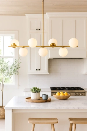 Pendant lamp Charmaine S7 G9 BRS