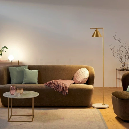 Floor lamp Vision E27 H165 GLD