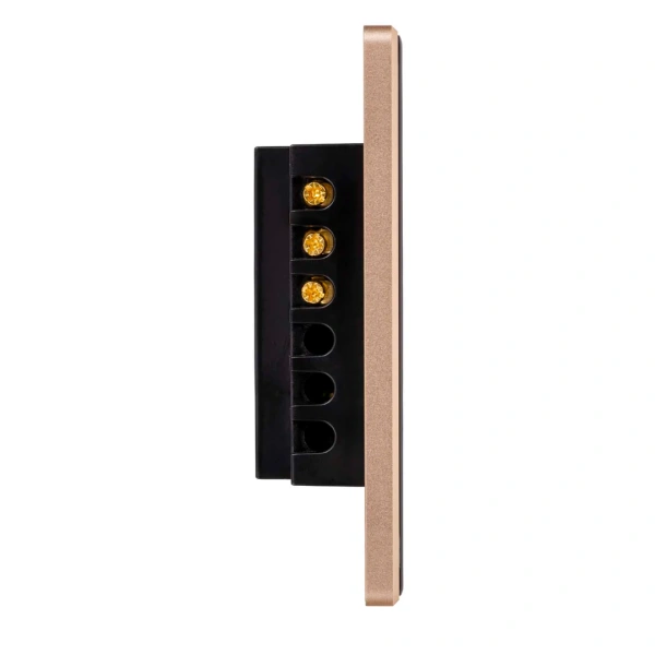 Wall Switch Single Gang BLK-GLD HV9220-1 Wifi