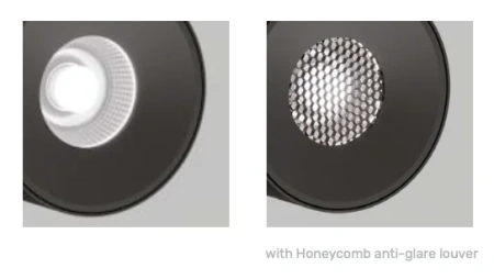 Track anti-glare spotlight Z2970-10.24.30.BK 48V 10W