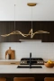 Pendant lamp Famous linear 2 P1 LED 20W 3CCT L1200 GL