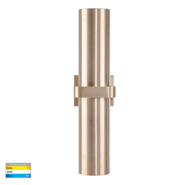 Wall light Luz Solid Brass 3CCT Up-Down HV10591T IP65