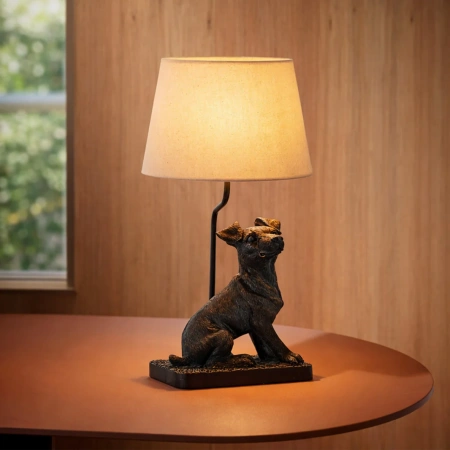 Table lamp Jack Russell LED Black