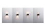 Wall light VERSA LED 6W 3CCT HV36583T-BLK-SQ