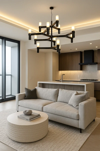 Pendant lamp Attoile P12 BL