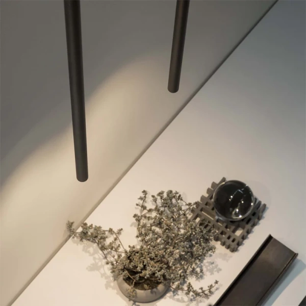 Pendant lamp Ultrathin SP H100 round LED 11W BLK