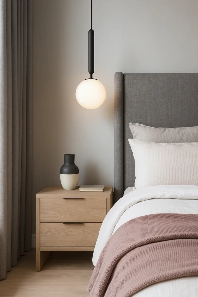 Pendant lamp Loff P1 BK