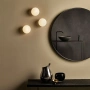 Wall lamp Orb 110 G9 BRS