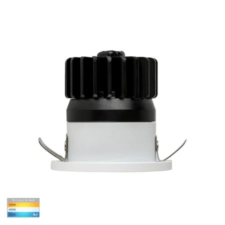 Recessed Downlight Niche Round Mini LED 3W 3CCT IP54 WHT