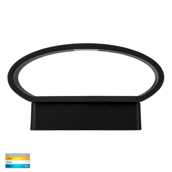 Wall light Luxe BLK 3CCT Up-Down LED HV3661T-BLK IP65