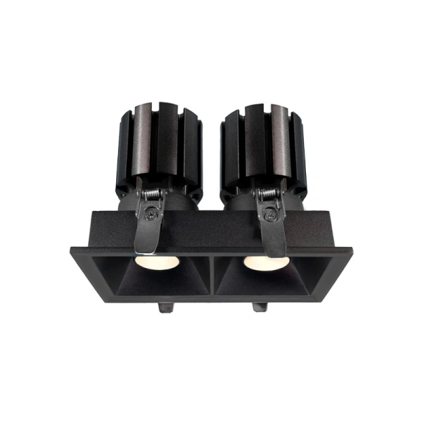 Recessed downlight Shift 2 rectangle adjustable LED 20W 3K BLK