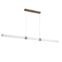 Linear light MAXWELL Ribbed L150 LED 30W 3CCT BNZ