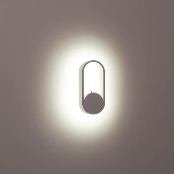 Wall light Ovale HV8080T-WHT LED 7W TRI Colour Dimmable