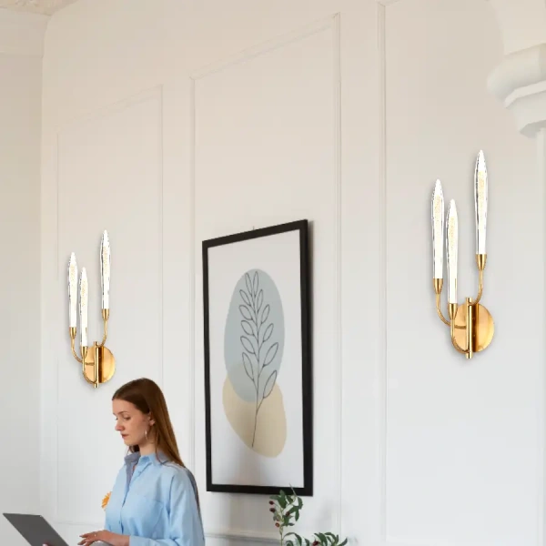 Wall light ARCHER 3 LTS 3x3w LED 3K GLD