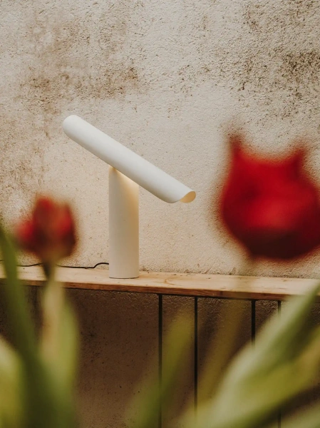 Table lamp Asher LED WHT