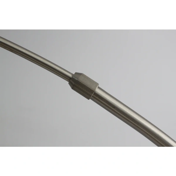 Floor lamp Beam Acro E27 Satin CHROME / WHT