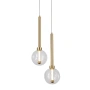 Pendant lamp Meteor 2 light LED 8W 3K GL
