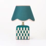 Table lamp Valentina Ceramic E27 Green