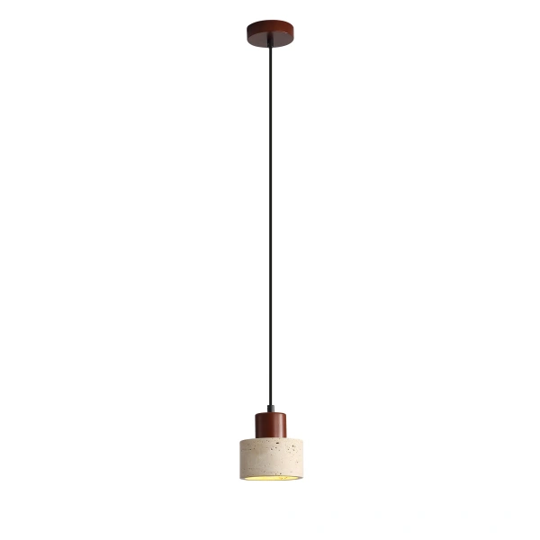 Pendant lamp Tibur 120 E14 Travertine