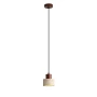 Pendant lamp Tibur 120 E14 Travertine