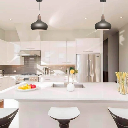 Pendant lamp Sloan 1Lt Satin Chrome