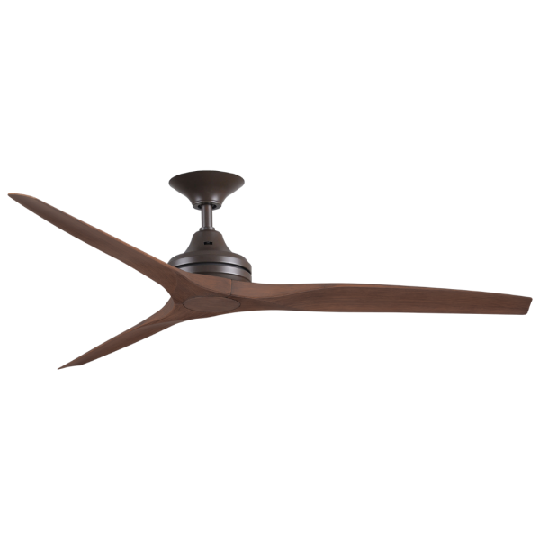 Ceiling fan Spitfire AC D60 Bronze Base Walnut Blades