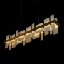 Pendant lamp Miragemas L120 Linear Alabaster Spanish Marble LED 38W CCT Dim BRS