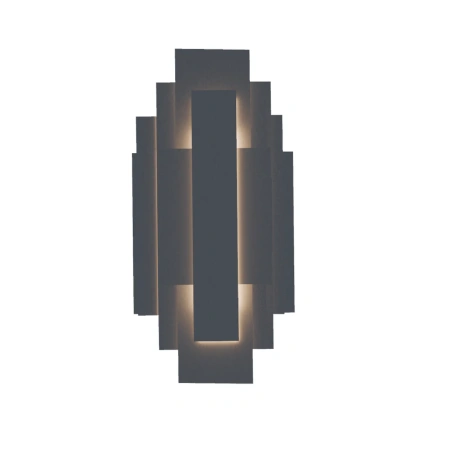 Wall light Twilight G9 H45 BLK