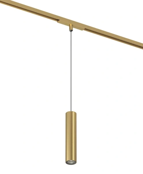 Track pendant light MORE Brass 48V 8W 3K