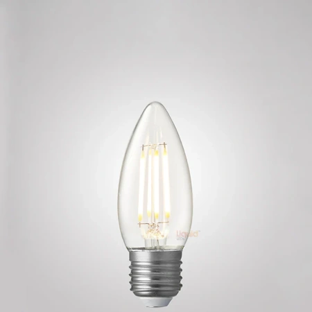 Globe Candle E27 LED Filament 4W 3000K Dim