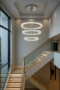 Pendant lamp Argus 3 LED 35W CCT Dim D55 CHR remote