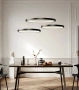 Pendant lamp Helisema P60 3CCT BL