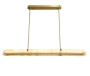 Pendant lamp Sevilla Linear Alabaster Spanish Marble L150 LED BRS with remote