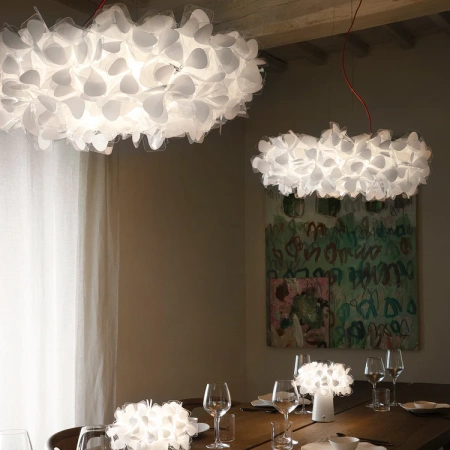 Pendant lamp Clizia Mama Non Mama L WH Handmade Italy