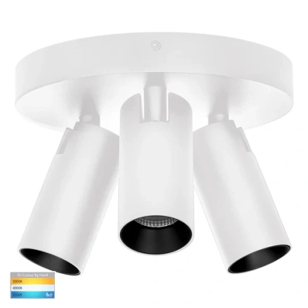 Spot light Revo Adjustable HV4002T-3-WHT-RND IP20