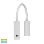 Wall light Lesen single with flexible arm 3CCT 3W WHT