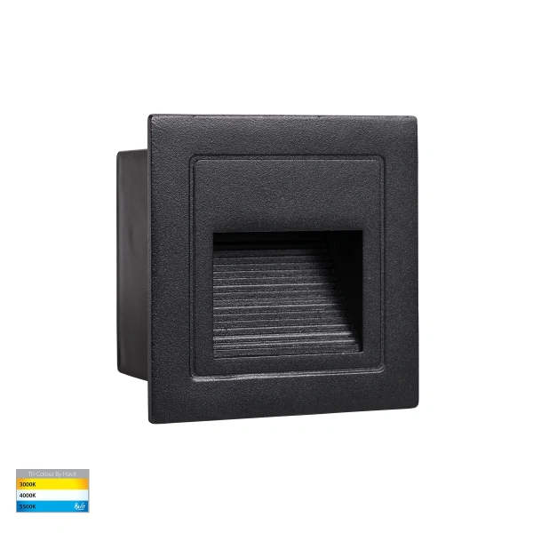 Step light Trin 3W 3CCT LED BLK