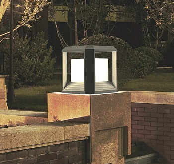 Wall light RUBIK 1 LED Cube Surface 20W BLK