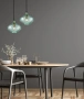 Pendant lamp CAMPANA 1 E14 D20 AM