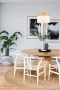 Pendant lamp TAMBURA03 E27 wood