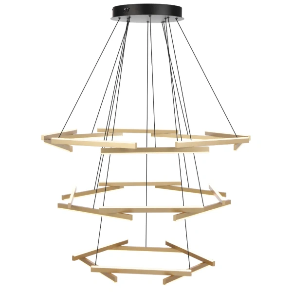 Pendant lamp Tarson 3 Tier LED 120W 3K GD