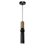 Pendant lamp Rolo 1lt GU10 BKG