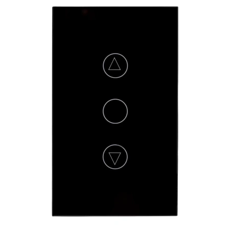Dimmer Wall Switch Single Gang Black HV9211 Wifi
