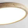 Ceiling lamp Soluna Travertine Oyster LED