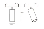 Track Spotlight Z3015-9.36.CCT.BK 48V 9W WIFI