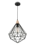 Pendant Light Raglan 1LT E27 BLK