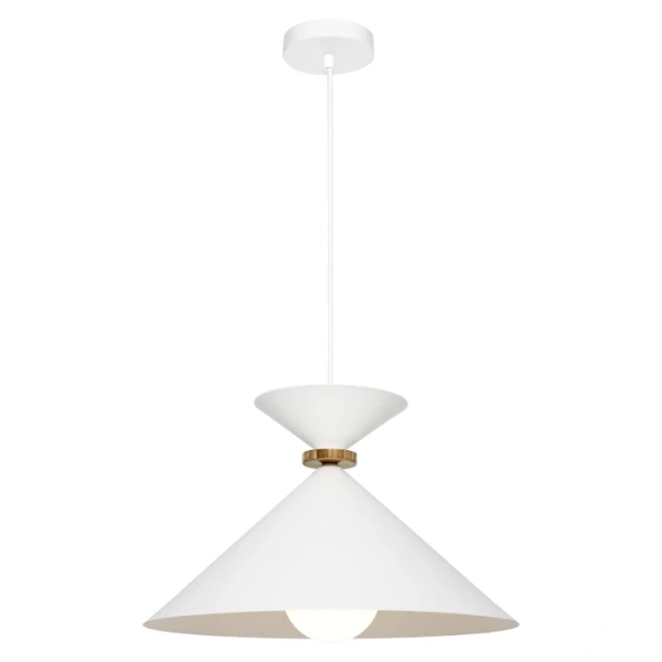 Pendant Light Julia Large 1LT E27 WHT