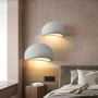 Pendant lamp Emi P45 E27 WHT